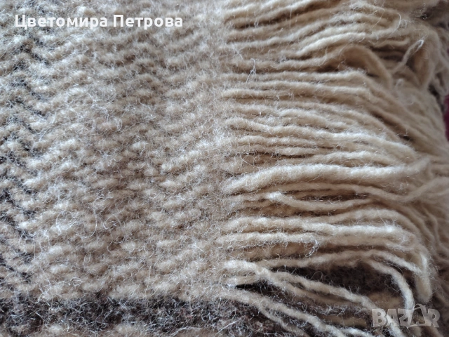 Одеяло 100% вълна, снимка 4 - Олекотени завивки и одеяла - 53186735