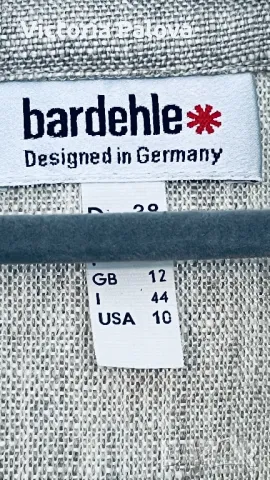 Риза от груб лен  BARDEHLE vintage , снимка 9 - Ризи - 47914671