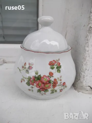 Захарница порцеланова българска от соца, снимка 4 - Колекции - 50168957