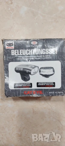 Японски Халогенен фар Cateye за колело - тротинетка - скутер - мотопед , снимка 7 - Аксесоари за велосипеди - 51170729