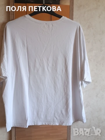 Тениска голям размер, снимка 2 - Тениски - 50848146