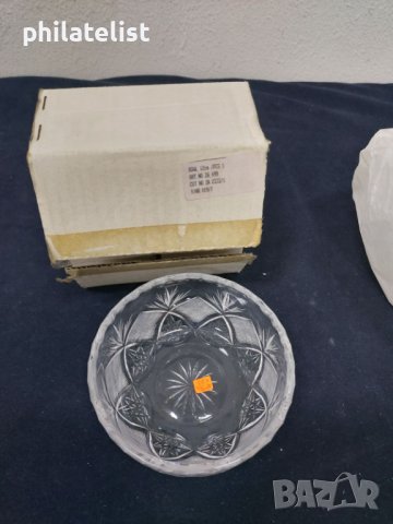 Кристална купа 12 см, снимка 2 - Декорация за дома - 40310581