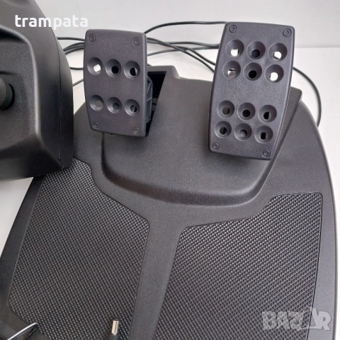 НАЙ ДОБРАТА ОФЕРТА Волан с педали Logitech MOMO Racing Force , снимка 5 - Аксесоари - 52705694