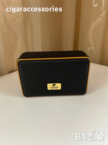 Преносим COHIBA хумидор за пури с дигитален хигрометър