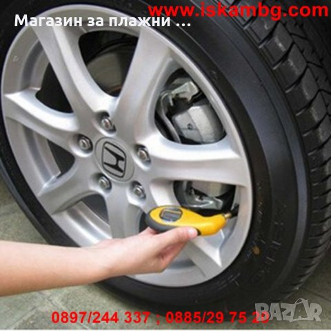 Дигитален манометър за гуми , снимка 5 - Аксесоари и консумативи - 28386516