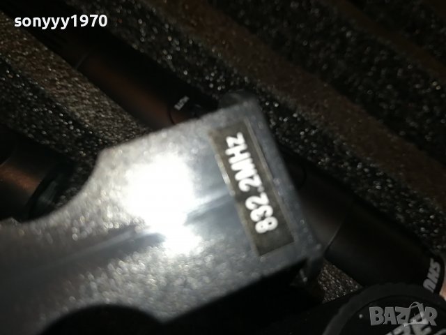 SHURE WIRELESS MICROPHONE 3008221650, снимка 13 - Микрофони - 37847730