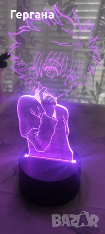 Настолна лампа Killua Zoldyck, снимка 7 - Настолни лампи - 43698985