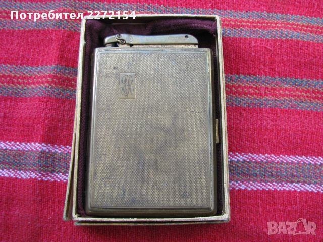 Запалка табакера Colibry, снимка 1 - Антикварни и старинни предмети - 28461262