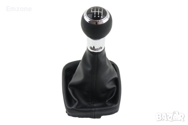 Топка за скоростен лост с кожен маншон и рамка за Ауди Audi A3 S3 8P с 5 и 6 скорости, снимка 2 - Аксесоари и консумативи - 40480771