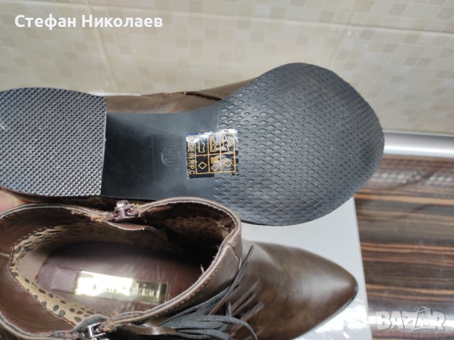 Дамски боти, Manoukian , размер 40, снимка 3 - Дамски боти - 43442260