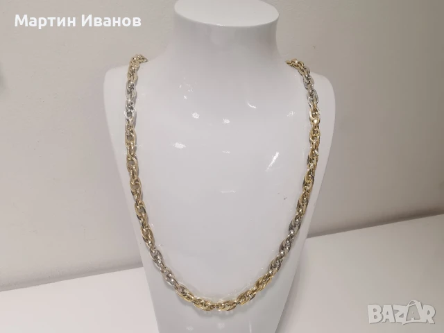 Златен синджир олимпиада , снимка 2 - Колиета, медальони, синджири - 50575399