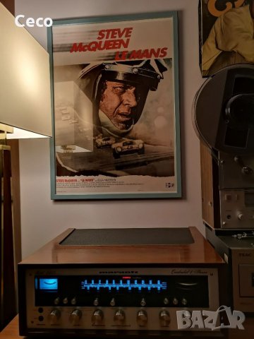 Постер на филма Le Mans със Steve McQueen, 24h LE Mans, grand prix, classic movie, Art +рамка IKEA 