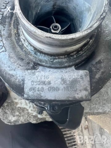 Турбо Мерцедес А-класа/Б-класа W169/W245 180DCI 109ks , снимка 3 - Части - 51812236