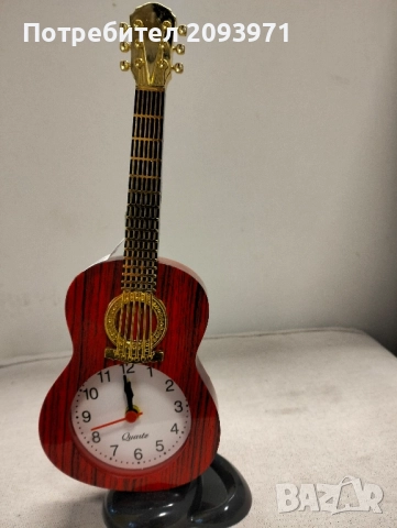 будилници под формата на цигулка и китара, снимка 6 - Други стоки за дома - 52090042