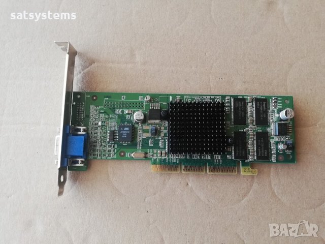 Видео карта NVidia GeForce 2 Asus MX400 32MB DDR 64bit AGP, снимка 1 - Видеокарти - 35428076