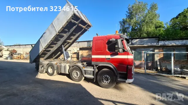 Самосвал 4оси +кран , снимка 5 - Камиони - 50381824