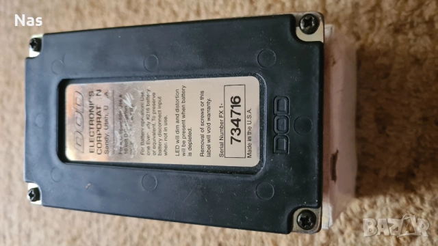 Продавам DOD Digitech FX53 Classic Tube, снимка 7 - Китари - 52348715