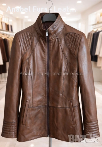 ✨ Нова колекция дамски якета от естествена кожа  , снимка 11 - Якета - 53501094
