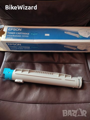Epson Aculaser C4100 C13S050146 Тонер касета - 1 x cyan синьо S050146 НОВО