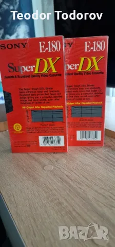 ВИДЕО КАСЕТИ SONY 180, снимка 2 - Аудио касети - 49010236