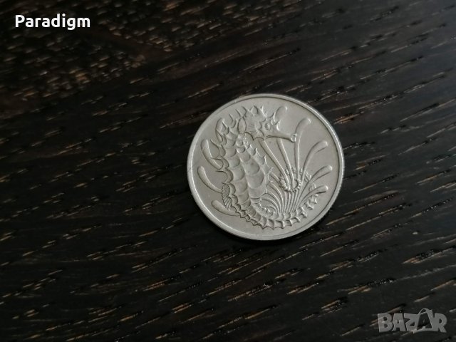 Монета - Сингапур - 10 цента | 1967г., снимка 2 - Нумизматика и бонистика - 28365425