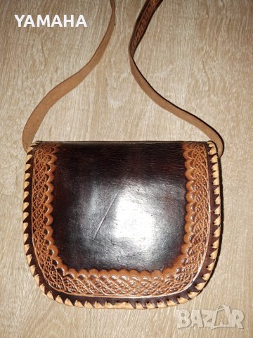 Ретро  Дамска  Кожена  Чанта ЕСТЕСТВЕНА КОЖА , снимка 7 - Чанти - 43942547