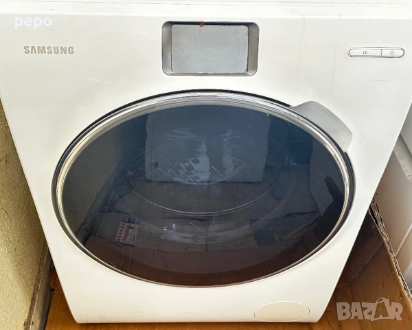 Пералня Samsung Crystal Blue WW10H9600EW, Smart Control WiFi, 10 кг, 1600 об/мин, Клас A+++(-50%), снимка 4 - Перални - 53556226