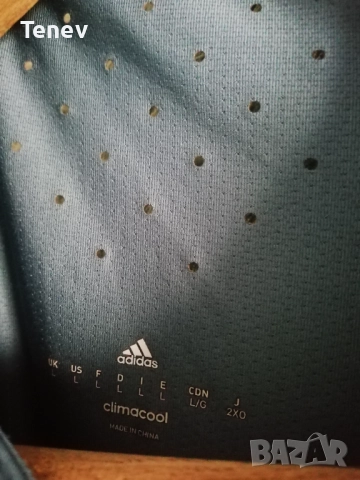 Adidas Barricade Tennis оригинална мъжка тенис тениска фланелка Tee - Tech Ink Blue, снимка 5 - Тениски - 52928525