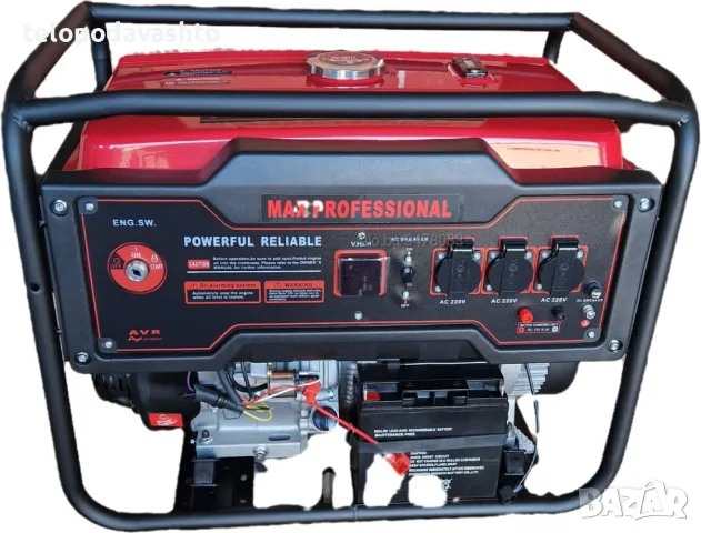 Генератор за ток HOLGER 8.5kW. ел. старт - медни намотки / Агрегат за ток, снимка 2 - Генератори - 48457609