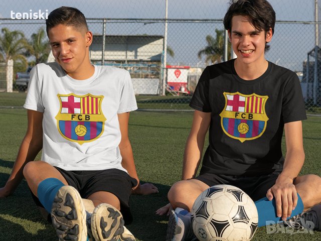 Футболни тениски Barcelona Барселона Мъжки и детски