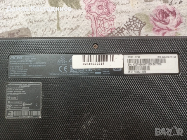 Acer Chromebook 11 R, снимка 3 - Лаптопи за дома - 51471946