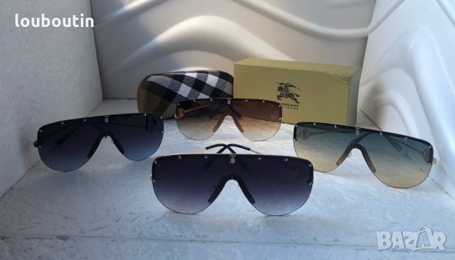 Burberry 2022 маска мъжки слънчеви очила, снимка 13 - Слънчеви и диоптрични очила - 35537270