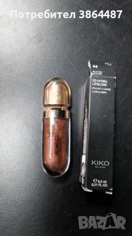 Gloss Kiko Milano 3d Hydra Limited Edition- 45 Enchanting Rosewood