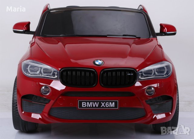 Акумулаторен джип BMW X6М с меки гуми, снимка 7 - Детски велосипеди, триколки и коли - 26943776