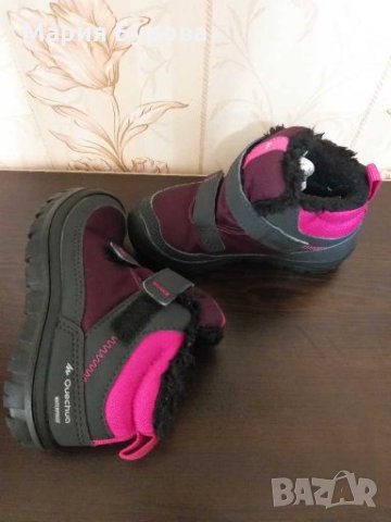 Туристически детски боти размер - 24 Quechua Waterproof, снимка 4 - Детски боти и ботуши - 27884613