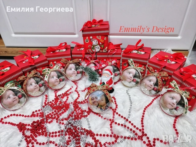 Коледни топки със снимки на НАЙ- НИСКИ ЦЕНИ И НАЙ- ДОБРО КАЧЕСТВО САМО ПРИ НАС! , снимка 2 - Други - 52438317