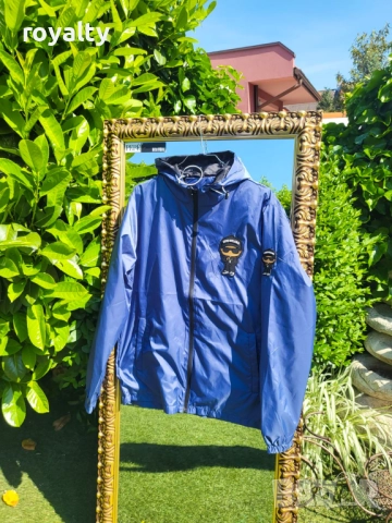 Мъжка Синя Ветровка