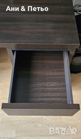 Практично бюро в цвят венге, снимка 4 - Бюра - 52172918