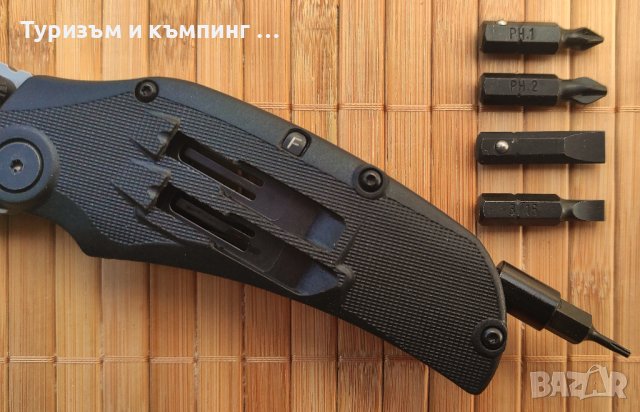  Kershaw 1925  с държач за битове / Kershaw 1319, снимка 2 - Ножове - 42829362