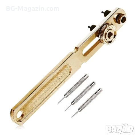 Професионален часовникарски комплект инструменти за отваряне на часовник смяна на верижки отвертки, снимка 3 - Отвертки - 50973936