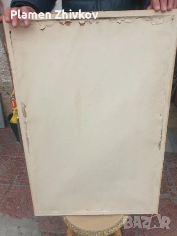 рамкирана картина под стъкло с акрилни бои, снимка 6 - Картини - 52332637