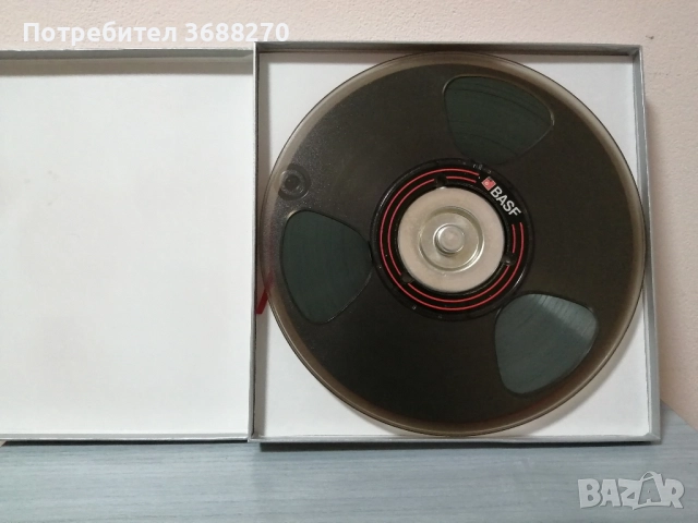 Магнетофонна ролка с лента 26см, снимка 4 - Декове - 52405781