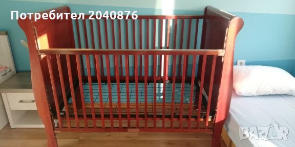 бебешко легло- кошара, снимка 3 - Бебешки легла и матраци - 26854064