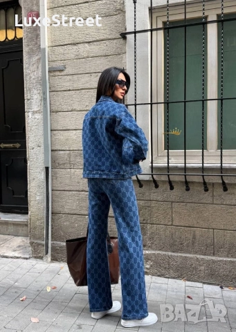 Дамски Комплект 🤍 Gucci , снимка 3 - Якета - 52632884