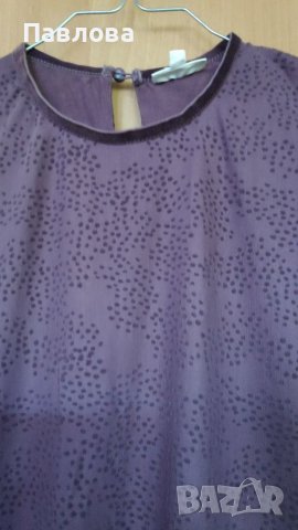 Нова блуза за ръст 146 вискоза дантела с подплата , снимка 5 - Детски Блузи и туники - 37419106
