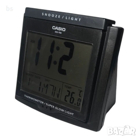 Casio DQ-750 – ретро машинка за ентусиасти и колекционери! Термометър жив, дисплей посърнал 😄
, снимка 4 - Друга електроника - 50857447