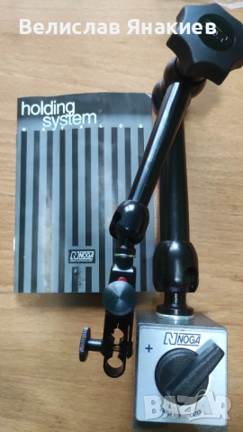 Магнитна измервателна стойка с фино регулиране, снимка 5 - Други инструменти - 51850117