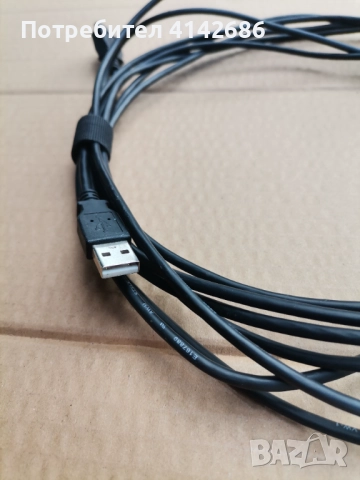 Удължителен кабел USB E167899 AWM STYLE 2725 , снимка 3 - Кабели и адаптери - 52885120