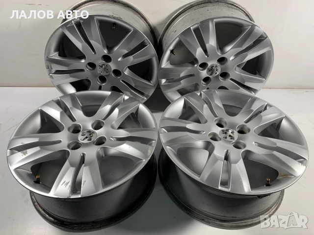 Алуминиеви джанти с датчици Пежо Peugeot 17 цола 9685737280 7j ET29 4x108 ц.о. 65