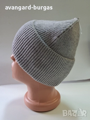 333 Дамска плетена шапка,ангора-бутикова, снимка 3 - Шапки - 52537860
